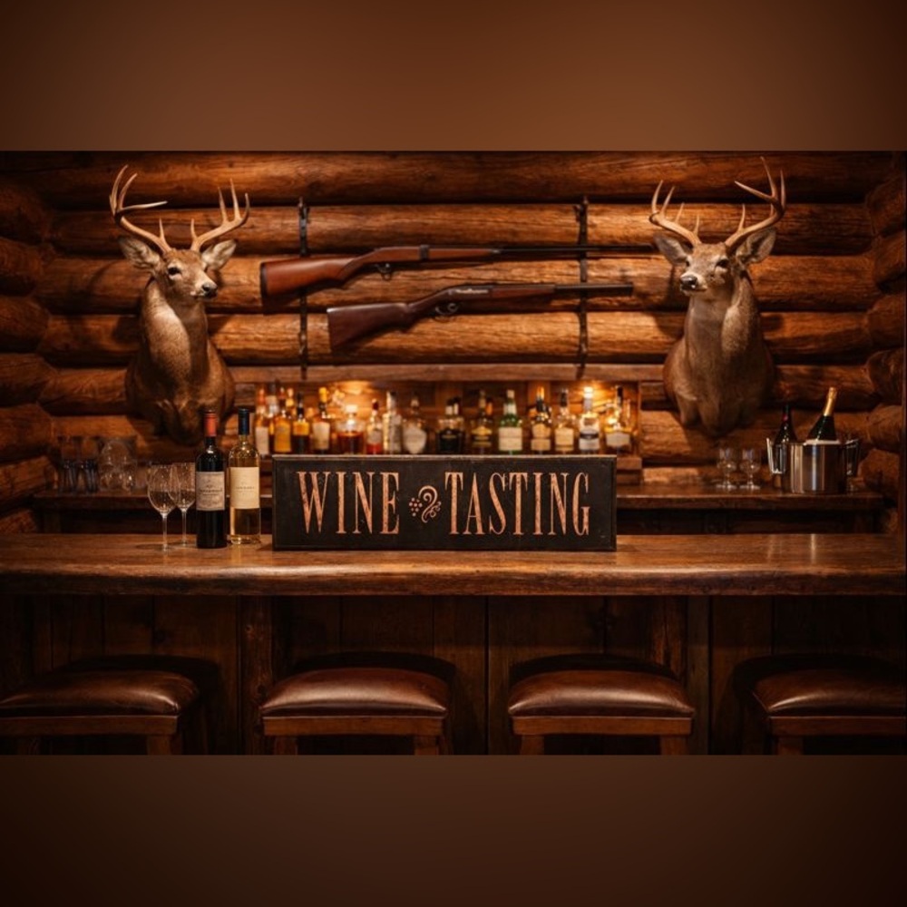 Wine Tasting Decorative Sign